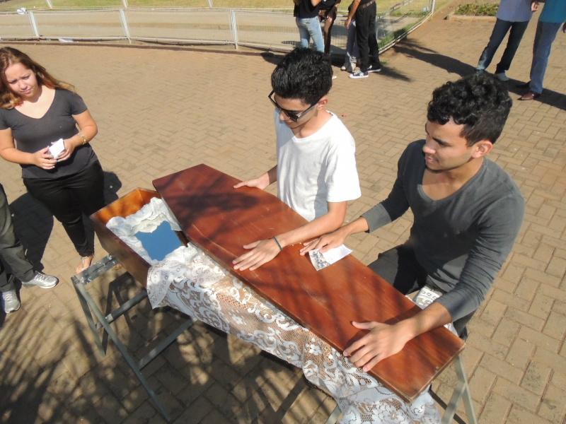 Jovens da Igreja Nazareno.Foto: Rádio Caçula