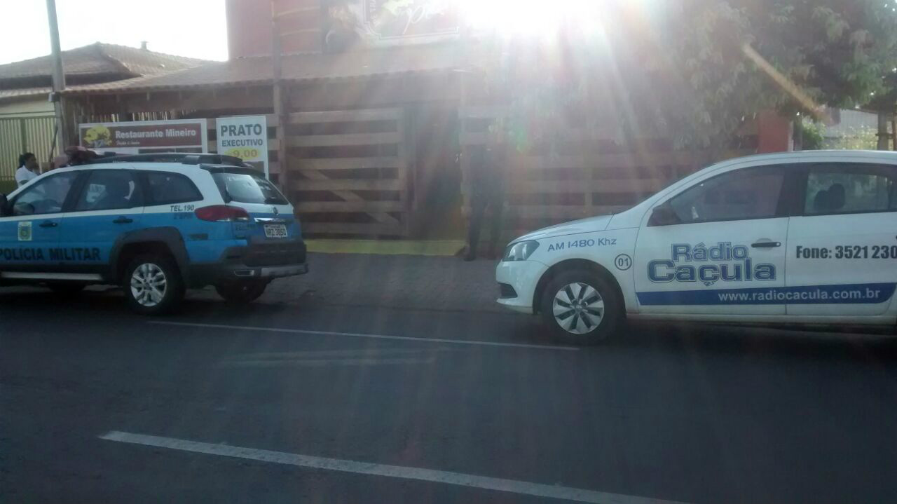 Estabelecimento furtado nesta madrugada (Foto Alvarez Jr.)