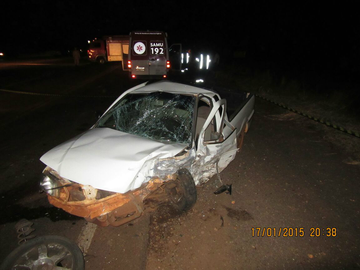 Acidente no Leiloado BR 262 KM 9 faz quatro vítimas