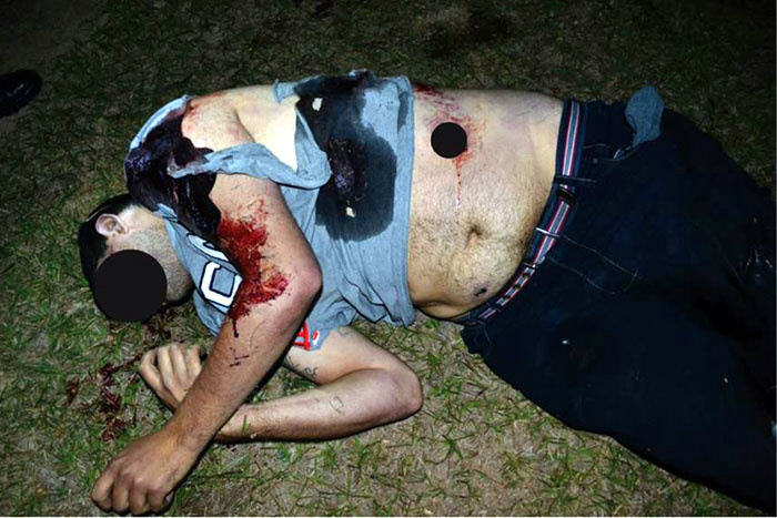 Quatro morreram no confronto e dois foram presosFoto: Divulgação