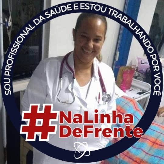 Carla era técnica de enfermagem e trabalhou na linha de frente do combate ao Covid-19