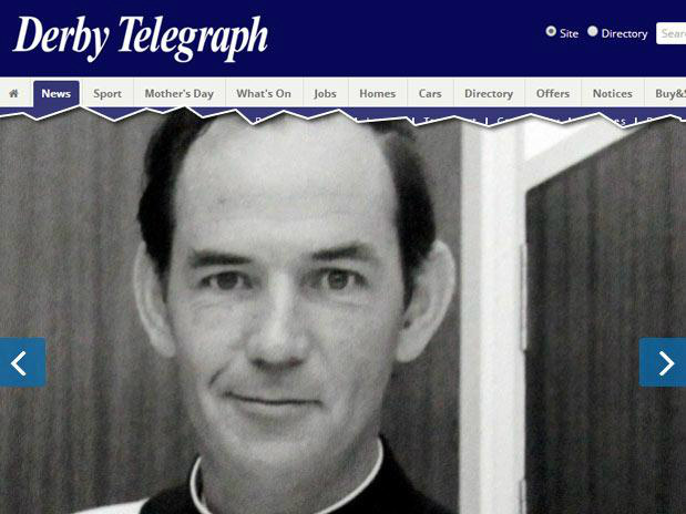 Padre britânico foi preso por cometer 20 crimes de abuso sexual. Foto de 1972