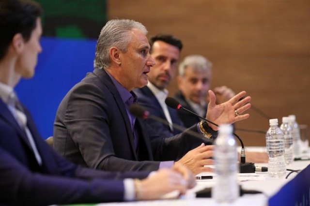 O técnico da Seleção, Tite, que anuncia o time da Copa nesta tarde.