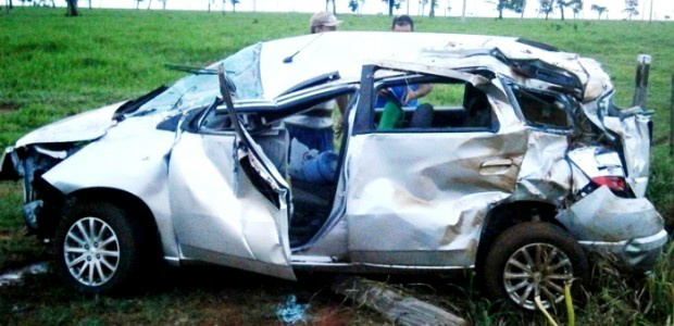Circunstâncias do acidente deverão ser apuradas pelas autoridades competentes (Foto: Divulgação/Polícia Militar)
