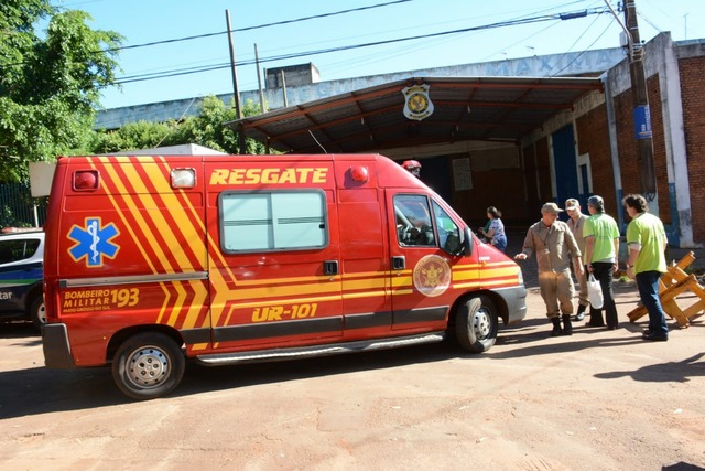 Corpo de Bombeiros foi acionado, mas presidiário já estava morto - Foto: Foto: Bruna Henrique/ Correio do Estado