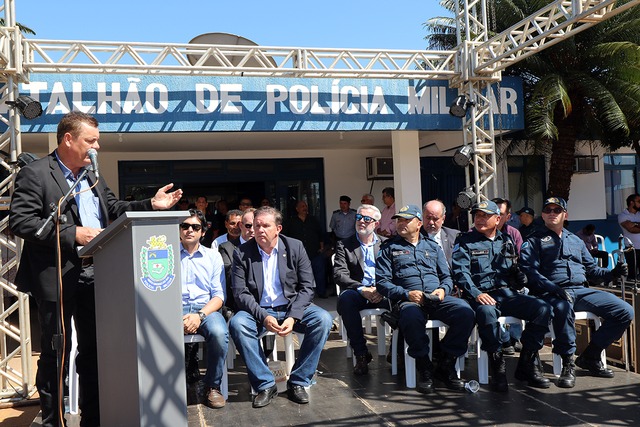Prefeito enalteceu os serviços de atendimento à população de Três Lagoas na área de segurança pública