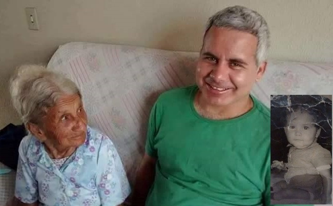 A mãe adotiva de 96 anos, quer ajudar o filho Osvaldo a encontrar a mãe biológica moradora de Três Lagoas. Ele foi deixado ainda bebê em 1974, no quartel da cidade. 