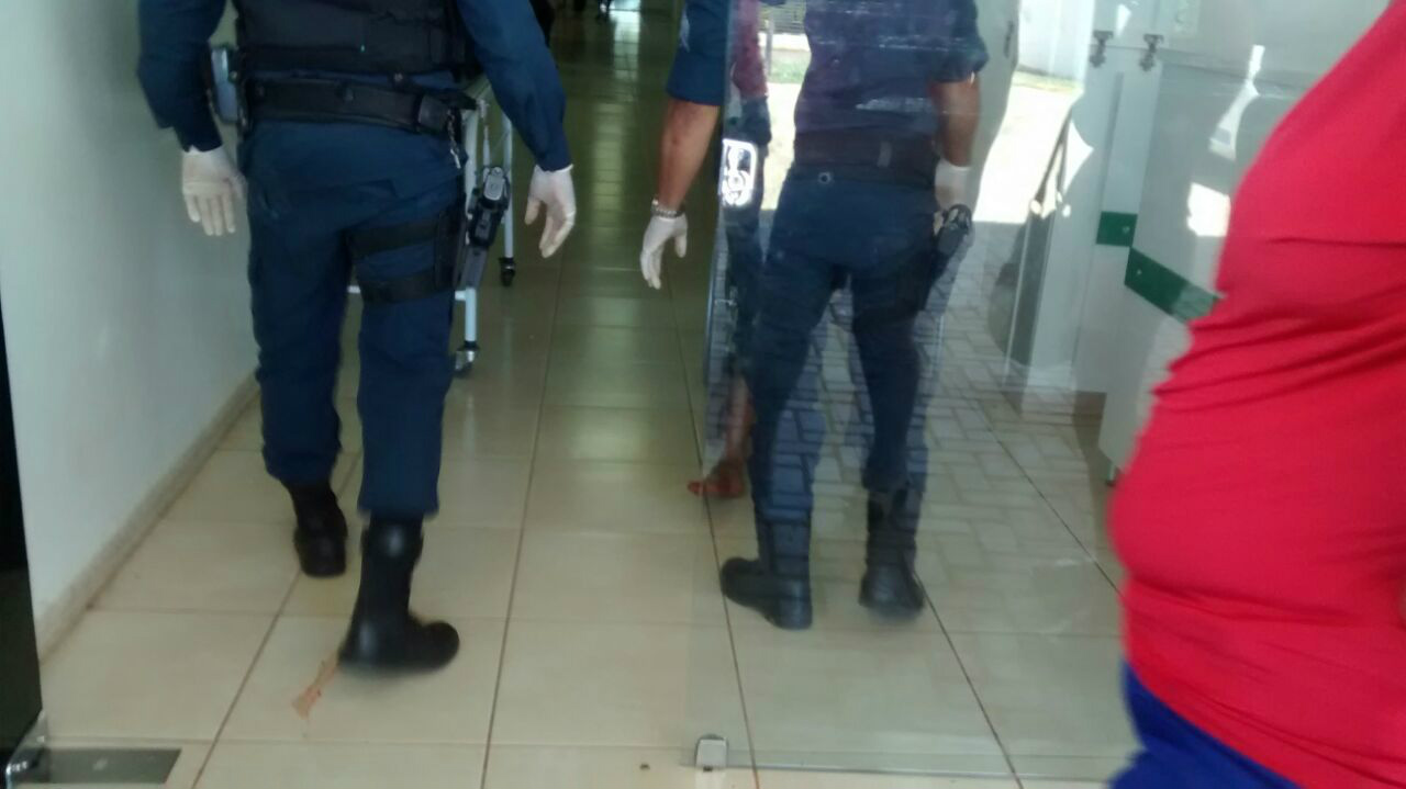 Momento que o jovem chegou ao UPA (Rádio Caçula)