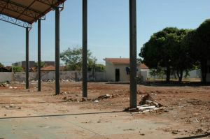 Escola Flausina de Assunção Marinho continua sem reforma após incêndio. Foto: Enviada por internauta.