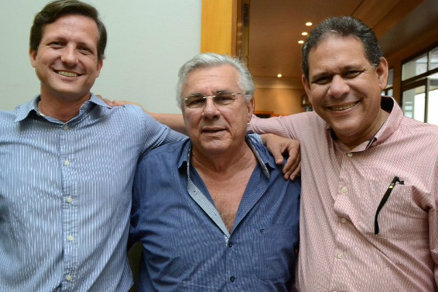 Fabricio, Cicero de Souza e Jorge Martinho