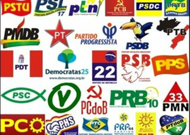 Sopa de letrinhas vai aos poucos definindo a ordem das letras que formará o nome de cada partido nas suas posições para outubro.