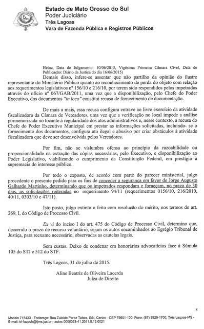Folha 8 dos Autos 0006053-41.2011.8.12.0021