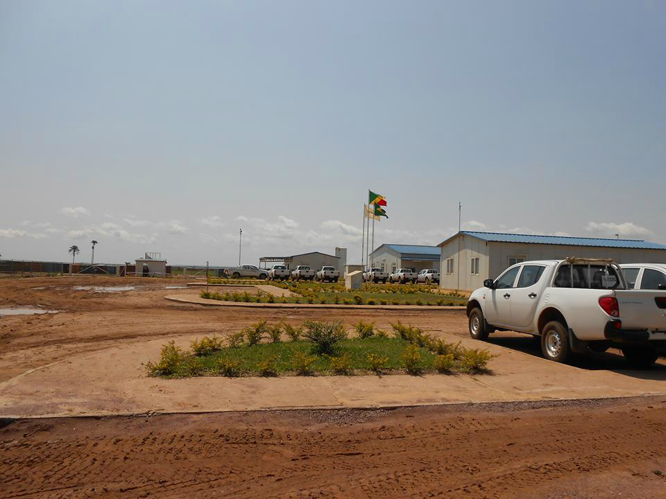 Empresa onde Márcio trabalha em Congo