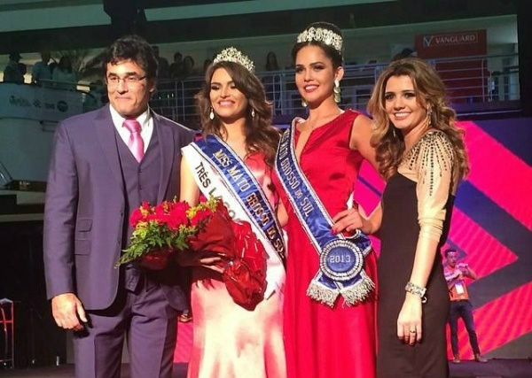 Luciano Szafir, Miss 2014, Mss 2013 e gerente de marketing do shopping.