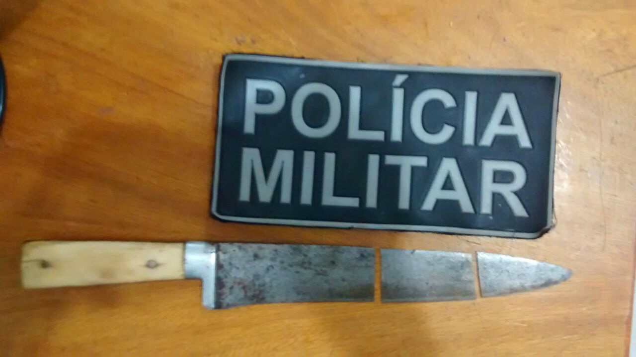 A facadas: jovem de 25 anos fere esposa e a sogra em Três Lagoas (MS). Foto: Divulgação