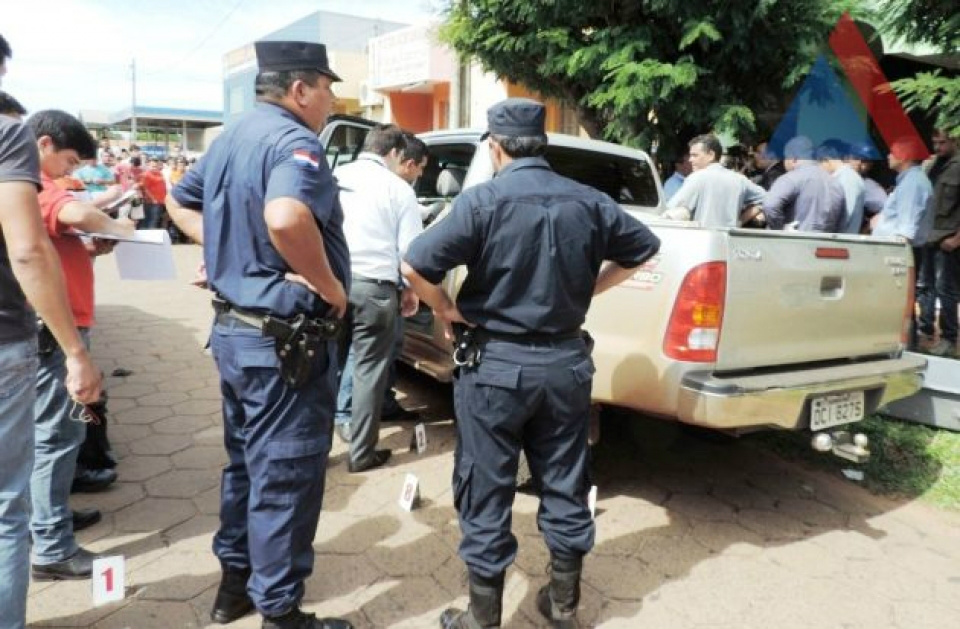 Foto: Brasiguaio NewsCrime aconteceu na manhã de hoje, no Paraguai