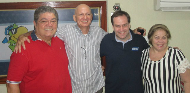 Romeu de Campos, Professor Janivaldo, Rógerson Rímoli e Toninha Campos