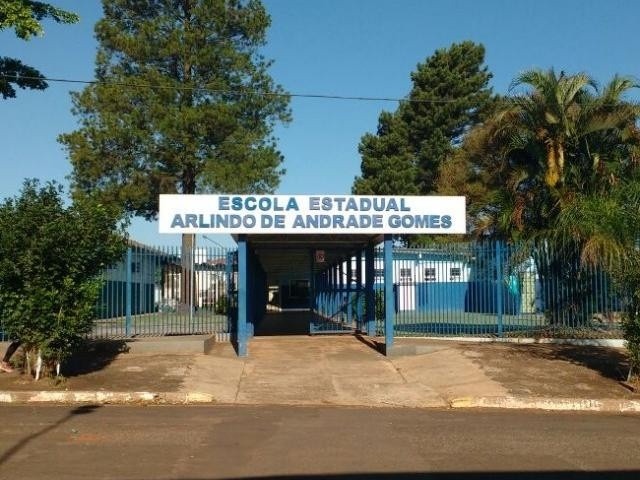 Escola Estadual Arlindo de Andrade Gomes, na Vila Sobrinho, em Campo Grande (Foto: Divulgação)