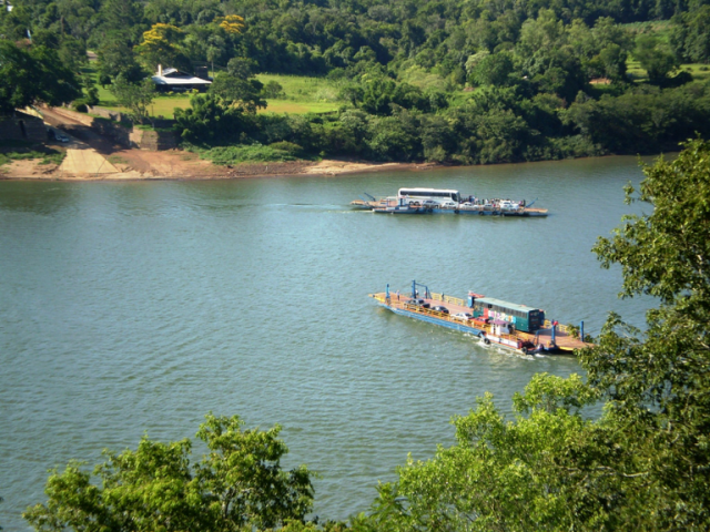 Porto Mauá (RS) faz divisa com Alba Posse, na Argentina