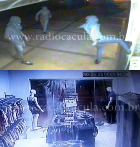 O mesmo estabelecimento foi alvo de furto há algumas semanas atrás. Foto: Rádio Caçula