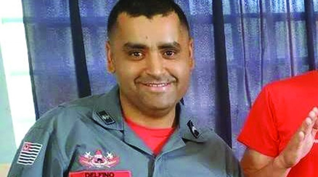 O sargento Julio Cesar Delfino foi encontrado morto nos escombros - Foto: Folha da Região