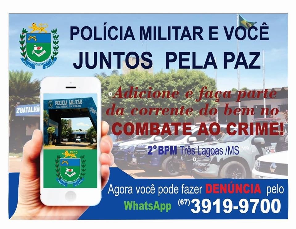 ///Divulgação 2ºBPM/TL /// Reprodução Facebook