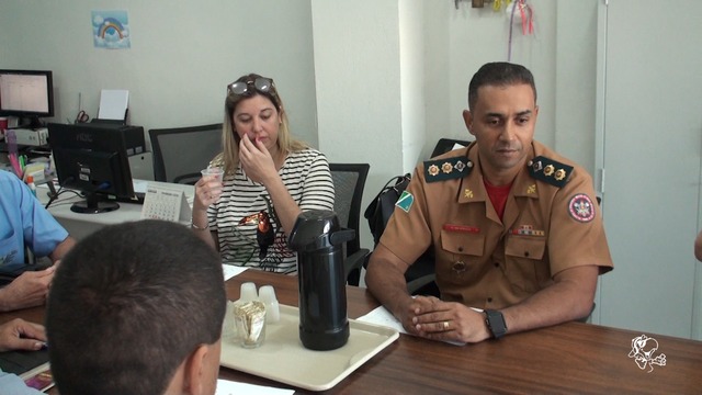 Comandante do 5º Grupamento de Bombeiros Militar de Três Lagoas (MS), Leandro Mota de Arruda. Foto: Rádio Caçula.
