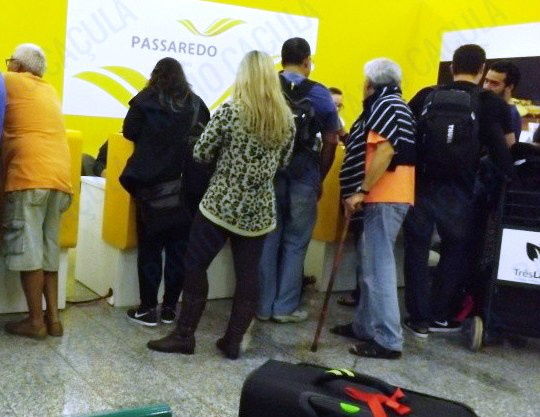 Aeroporto de Três Lagoas lotado em dias da semana 