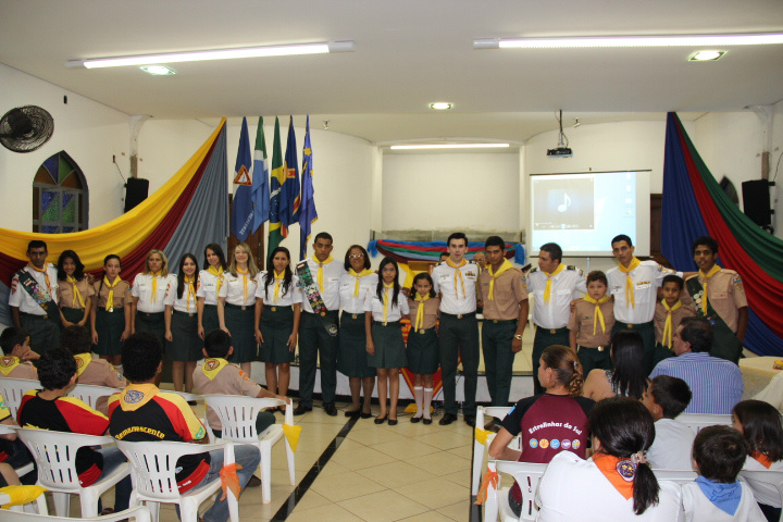 Encontro com os desbravadores, em Rio Brilhante.Foto: Assessoria