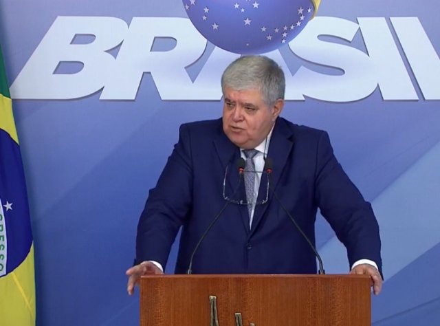 Marun concedeu entrevista coletiva neste sábado em Brasília. (Foto: Reprodução)