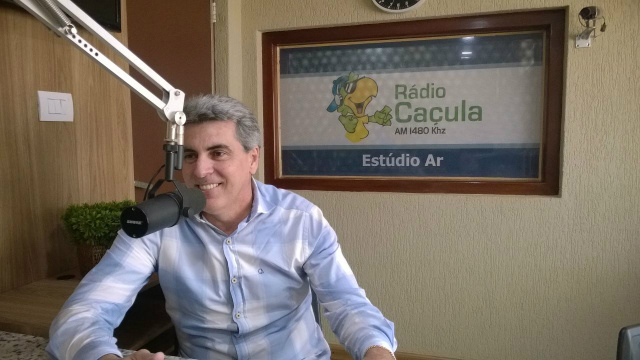 Luiz Noronha, diretor comercial do Big Mart. (Fotos: Rádio Caçula).