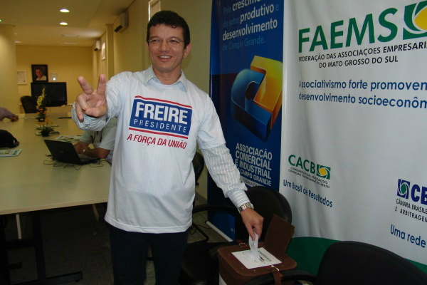 Presidente da FAEMS Antonio Freire.Foto: Divulgação