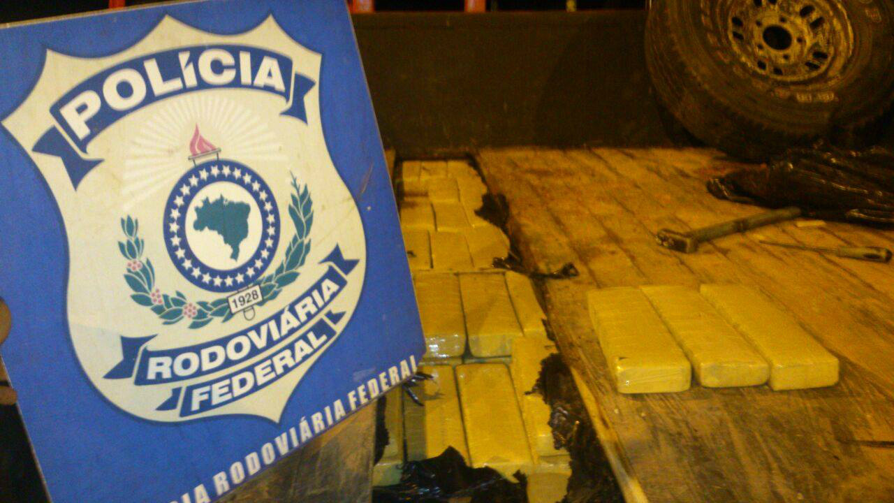Carregamento de 244 kg de maconha  (Foto Assessoria de Imprensa)