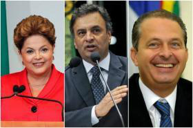 Foto: Correio do Estado/ArteDilma continua na frente de Aécio e Campos