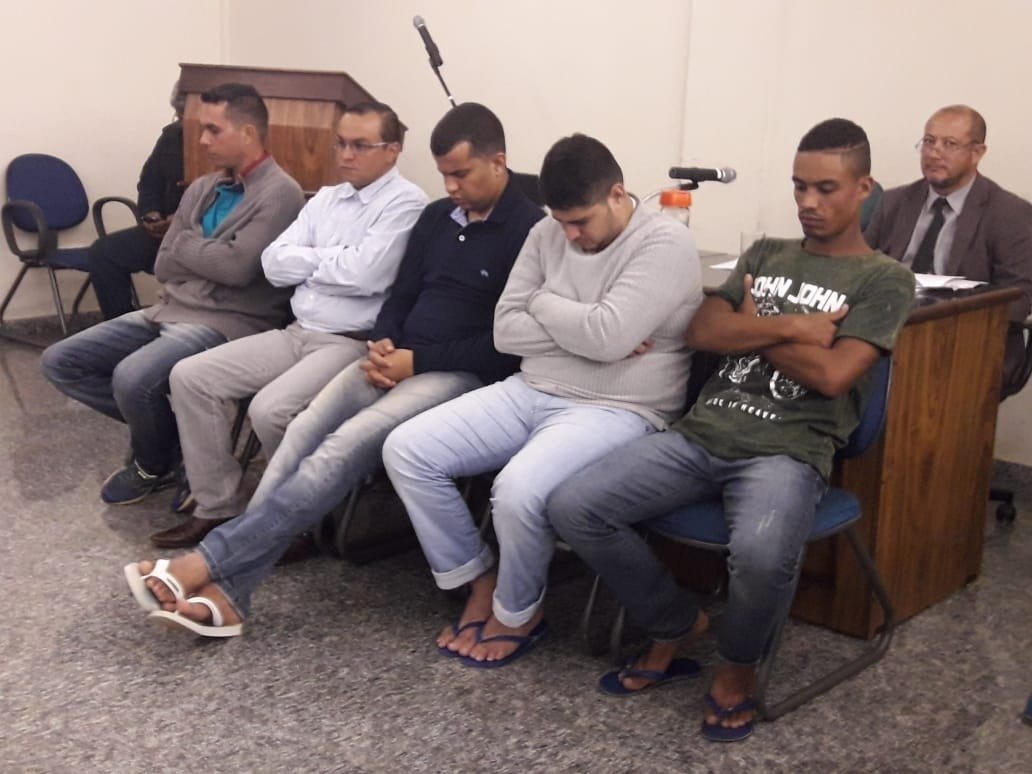 Réus condenados durante julgamento no dia 23 de maioFoto: Arquivo Caçula FM