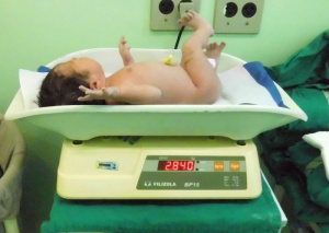 A menina nasceu bem de saúde e a família não entende a morte repentina.Foto: Divulgação