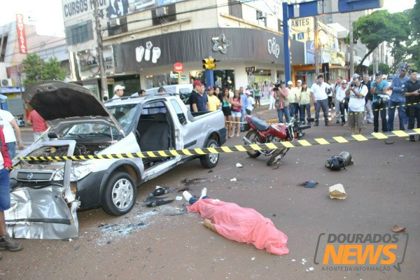 Mais uma vítima de trânsito no MSFoto: Dourados News