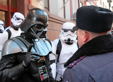 Foto: Darth Vader da Ucrânia