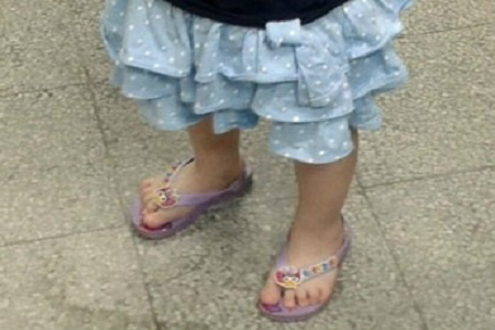 Criança de 2 anos estava sendo negociada pela mãe via internet.Foto: Divulgação