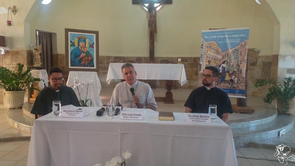 O Bispo Dom Luiz Gonçalves Knupp anunciou nesta quarta-feira (18) a suspensão, por tempo indeterminado, das Missas em capelas e igrejas da Diocese de Três Lagoas. Foto: Julia Vasquez/ Rádio Caçula.