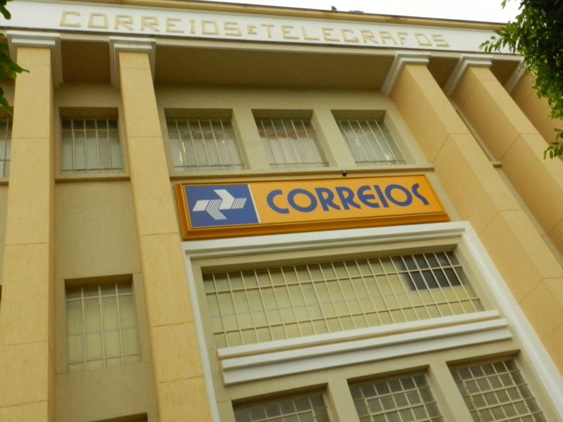 Correios localizado na área central de Três Lagoas.Foto: Rádio Caçula