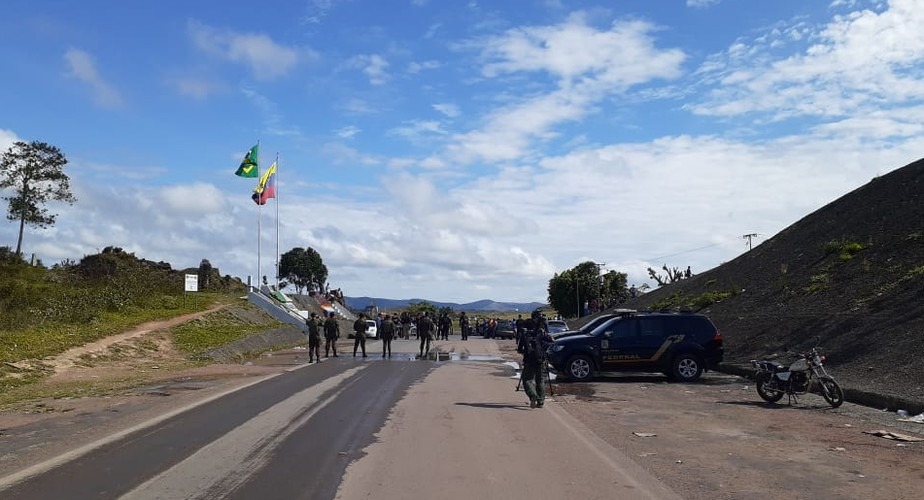 Brasil fecha fronteira com a Venezuela. Foto: G1