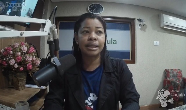 Conselheira tutelar Luciana Cardoso Nascimento Silva. (Foto: Reprodução / Caçula TV Web)