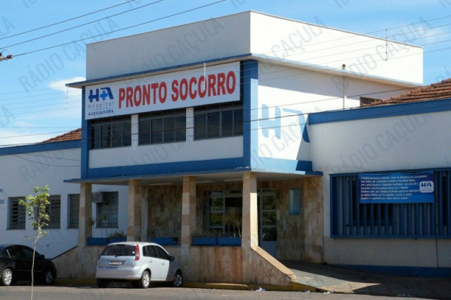 Hospital Nossa Senhora Auxiliadora. (Foto: Arquivo/ Rádio Caçula).