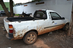 O veículo que o bando estava foi apreendido pela Polícia.