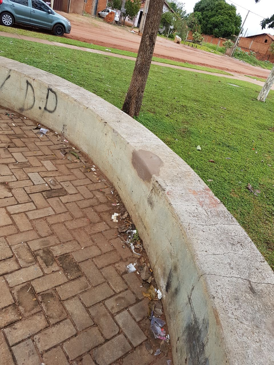 Antes - Praça do Jardim Acácias