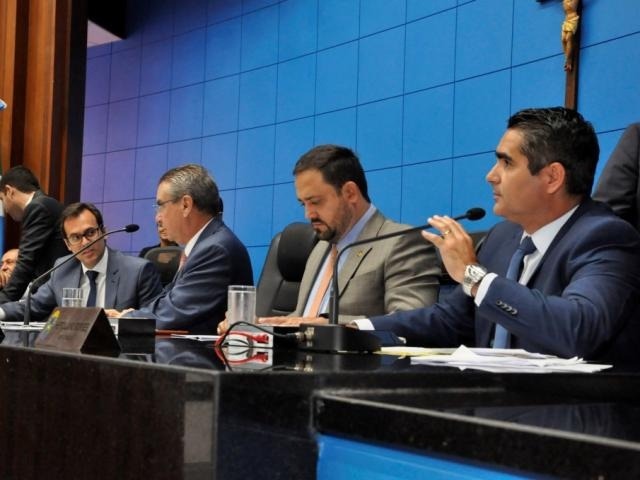 Registro durante uma das sessões na Assembleia Legislativa de MS Foto: Assessoria/ALMS