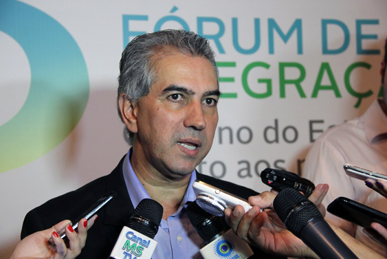 Azambuja anunciou que a Caravana começa no próximo mês, em Coxim (MS).  Foto: Assessoria