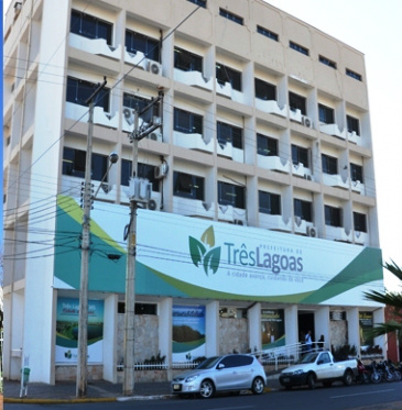 Prédio da Prefeitura Municipal onde será realizado os pregões