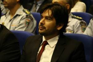 Presidente do Sinpol(Sindicato dos Policiais Civis de Mato Grosso do Sul), Jean Carlos Miranda. (Foto: Marcos Ermínio)